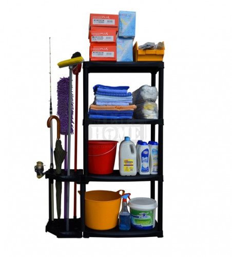 Стелаж PVC 89х30х133 см 4х20 кг