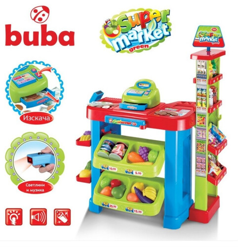 Детски магазин Buba Supermarket 61х38х80 см