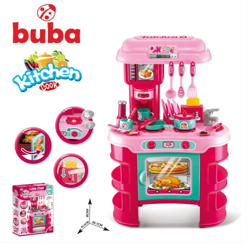 Детска кухня Buba Kitchen Cook 45,5х26,1х69 см