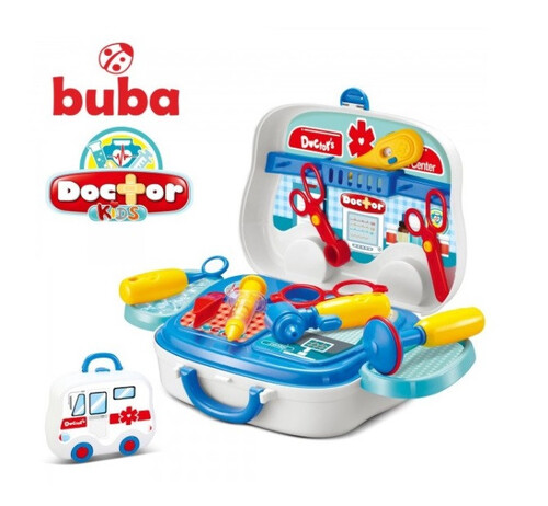 Малък детски лекарски комплект Buba Little Doctor 38х23х26 см