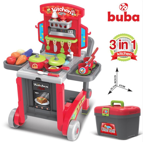 Детска кухня Buba Kitchen little Chef 58х46х40 см