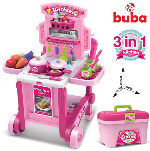 Детска кухня Buba Kitchen little Chef 58х46х40 см