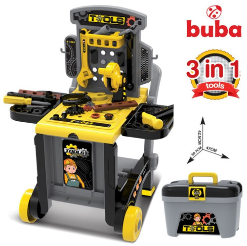 Детски комплект с инструменти Buba Deluxe tool set
