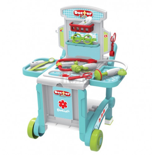 Детски лекарски комплект с куфар Buba 58х46х40 см