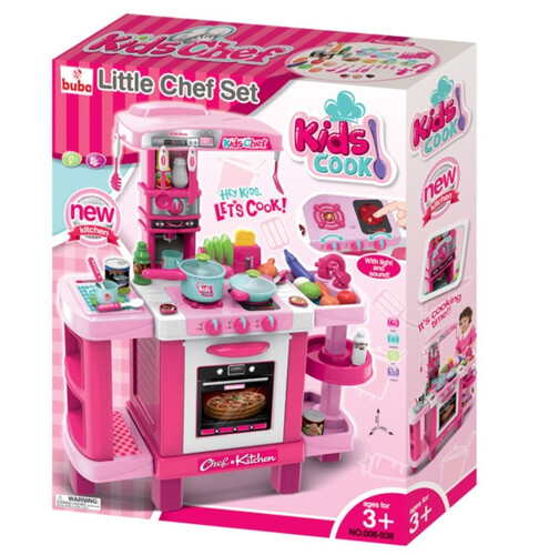 Детска кухня с реакция при докосване Buba 87х78х29 см