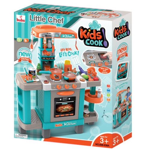 Детска кухня с реакция при докосване Buba 87х78х29 см