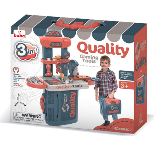 Детски комплект инструменти Buba Tool Quality 42х53х20,5 см