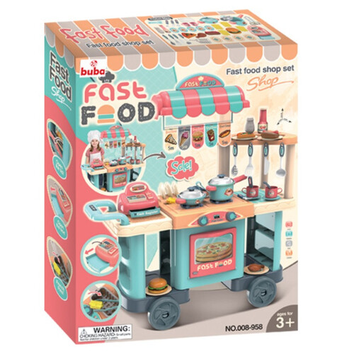 Ресторант на колела Buba Kitchen trolley 79,5х90,5х33 см