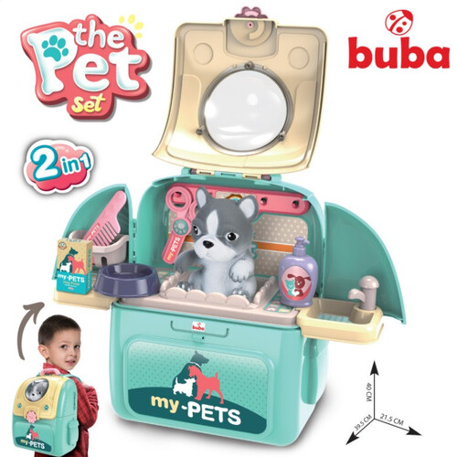 Комплект домашен любимец с аксесоари 40х39.5х21.5 cм