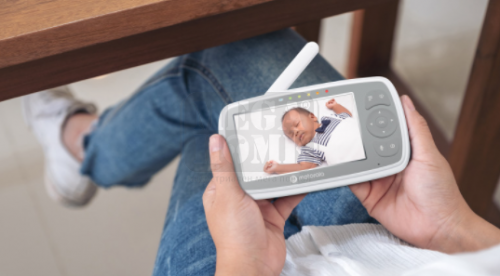 Видео бебефон Motorola VM44 Connect 4.3-инча