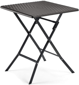 Квадратна сгъваема маса POLYRATTAN 62x62x73 cм. Квадратна сгъваема маса POLYRATTAN 62x62x73 cм.