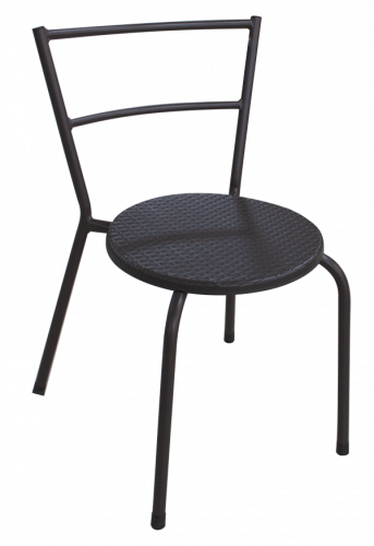 Стол в кафяв цвят POLYRATTAN 53x49.5x76 cм.