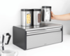Кутия за хляб Brabantia Fall Front Brilliant Steel-megahome.bg