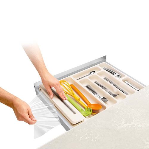 Кутия за фолио с резачка Tescoma Flexispace 36 x 7 см