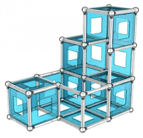 Образователни магнити за игра Magnetic Z, 86 части