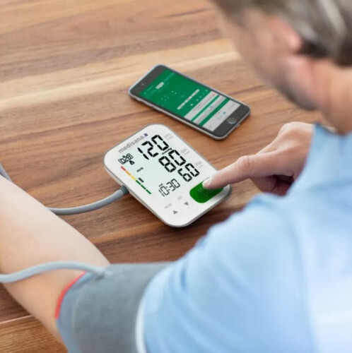 Апарат за кръвно налягане с Bluetooth Medisana BU 570