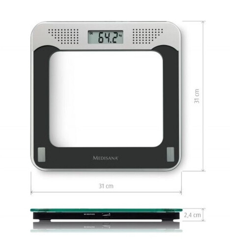 Говорещ електронен кантар Medisana PS 425