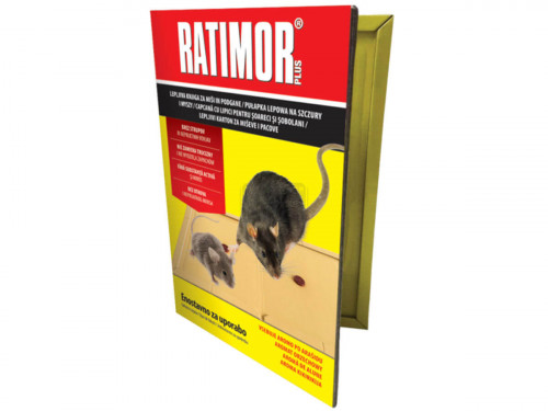 Капан лепяща книга за мишки и плъхове Ratimor