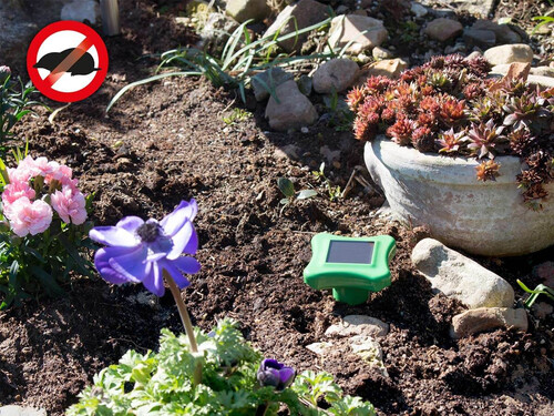 Соларен уред против къртици и подземни гризачи Gardigo