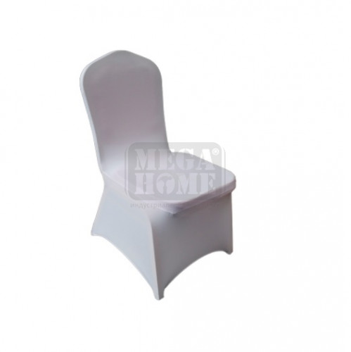 Калъф за кетъринг стол в бял цвят