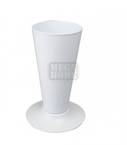 Бяла ваза от две части Serinova Plastik