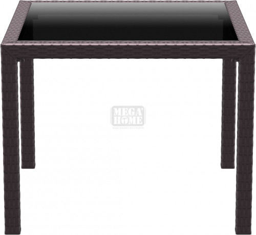 Квадратна маса Horecano Bali 94x94хh75 см