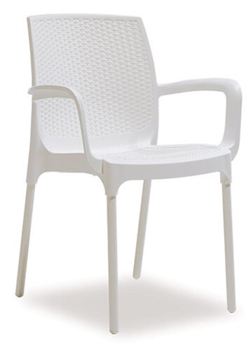 Градински стол с подлакътник Sunset Rattan