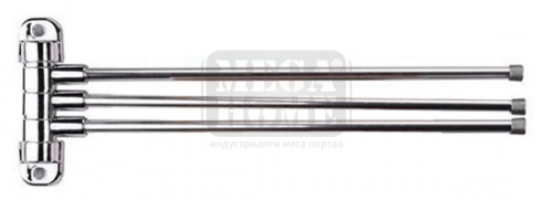 Закачалка за хавлии трираменна Primanova CA03KR/M-CB03-KR