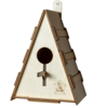 Къща за птици 4мм BirdBox 29 x 21 x 15 см-megahome.bg
