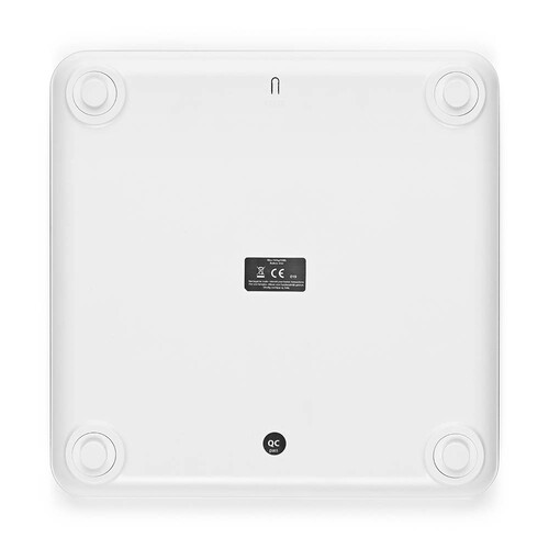 Дигитална везна за баня Brabantia, работа без батерии White