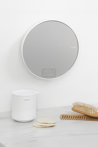 Огледало за стена Brabantia MindSet Mineral Fresh White