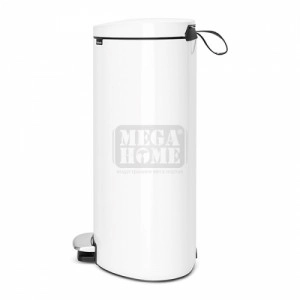 Кош за смет с педал Brabantia FlatBack+ 40L, White Кош за смет с педал Brabantia FlatBack+ 40L, White
