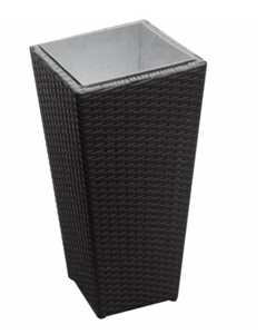 Голяма квадратна саксия Horecano 42х42х72 см