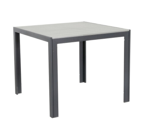 Квадратна маса Horecano Plastic Wood 90x90x74 см