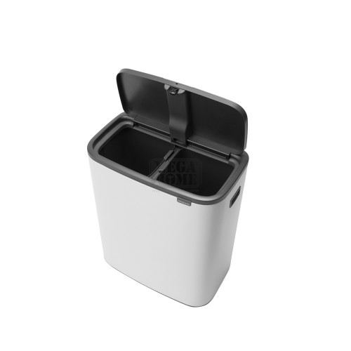 Кош за смет Brabantia Bo Touch 2x30L White