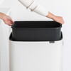 Кош за смет Brabantia Bo Touch Hi 60L White-megahome.bg