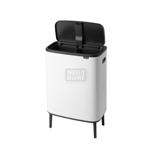 Кош за смет Brabantia Bo Touch Hi 2x30L White