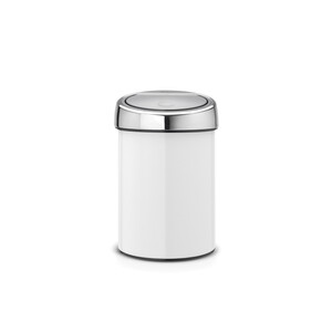 Кош за смет Brabantia Touch Bin 3L White