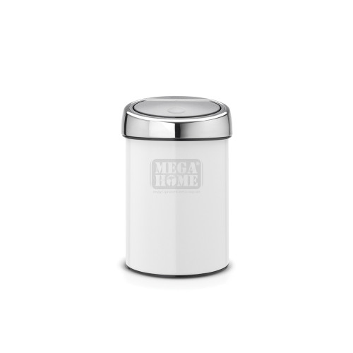 Кош за смет Brabantia Touch Bin 3L White