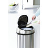 Кош за смет Brabantia Touch Bin 60L White-megahome.bg