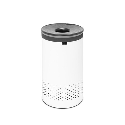 Кош за пране Brabantia  White, пластмасов капак
