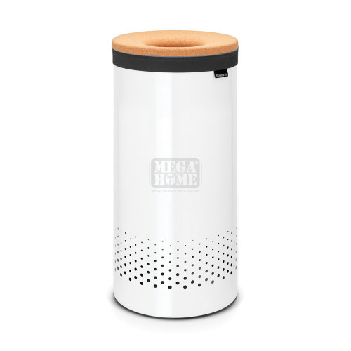 Кош за пране Brabantia 35L White, корков капак