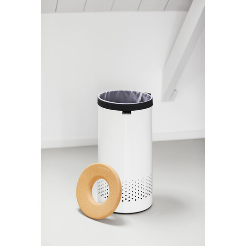 Кош за пране Brabantia 35L White, корков капак