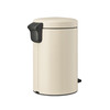Кош за смет с педал Brabantia NewIcon  Soft Beige-megahome.bg