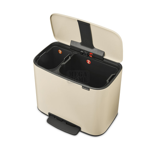 Кош за смет Brabantia Bo Pedal 11 23L Soft Beige