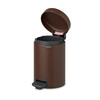 Кош за смет с педал Brabantia NewIcon Mineral Cosy Brown-megahome.bg