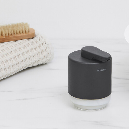 Дозатор за течен сапун Brabantia MindSet Mineral Infinite Grey