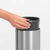 Кош за смет Brabantia Touch Bin 3L, Matt Steel-megahome.bg