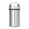 Кош за смет Brabantia Push 60L, Matt Steel-megahome.bg