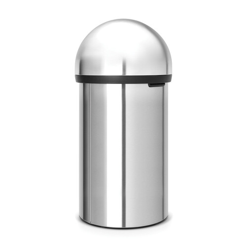 Кош за смет Brabantia Push 60L, Matt Steel